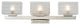 Victoria 23x7" 3 Light Wall Light, Polished Nickel