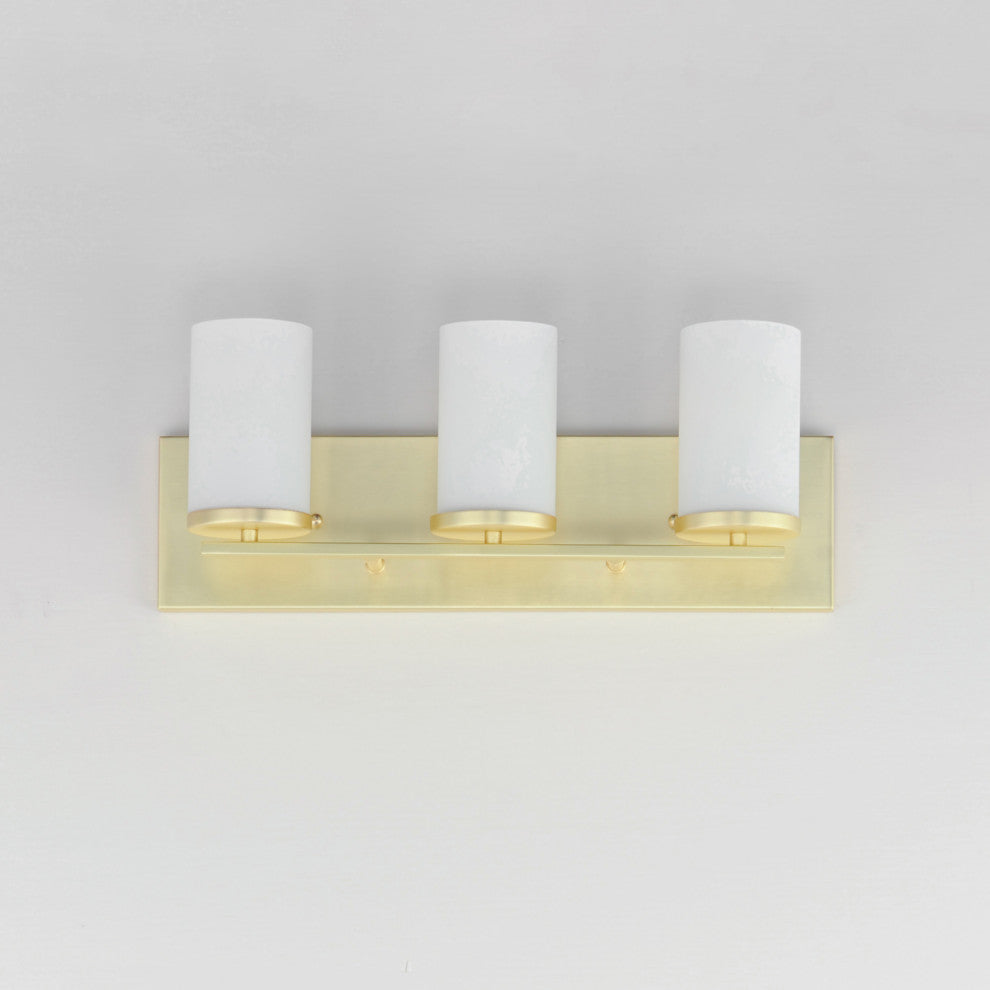 Maxim 10283 Lateral 3 Light 20"W Vanity Light - Satin Brass