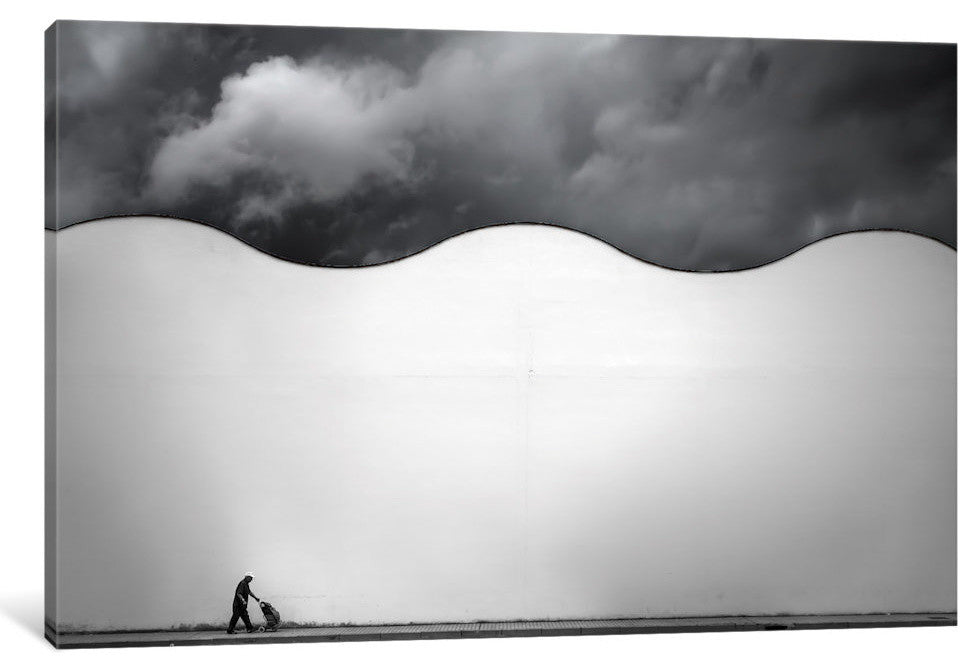 "City Waves II" by Andres Gamiz, 26x18x1.5