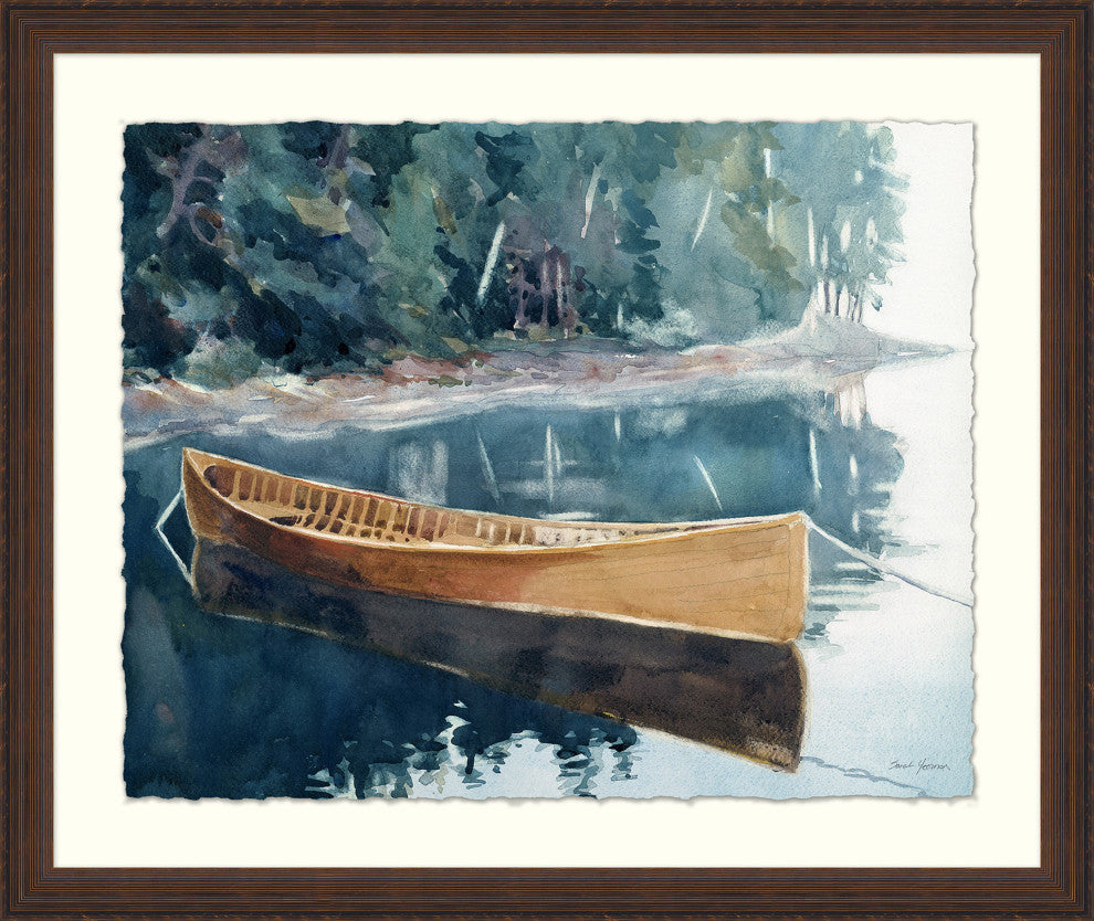 Guide Boat, Giclee Reproduction Artwork