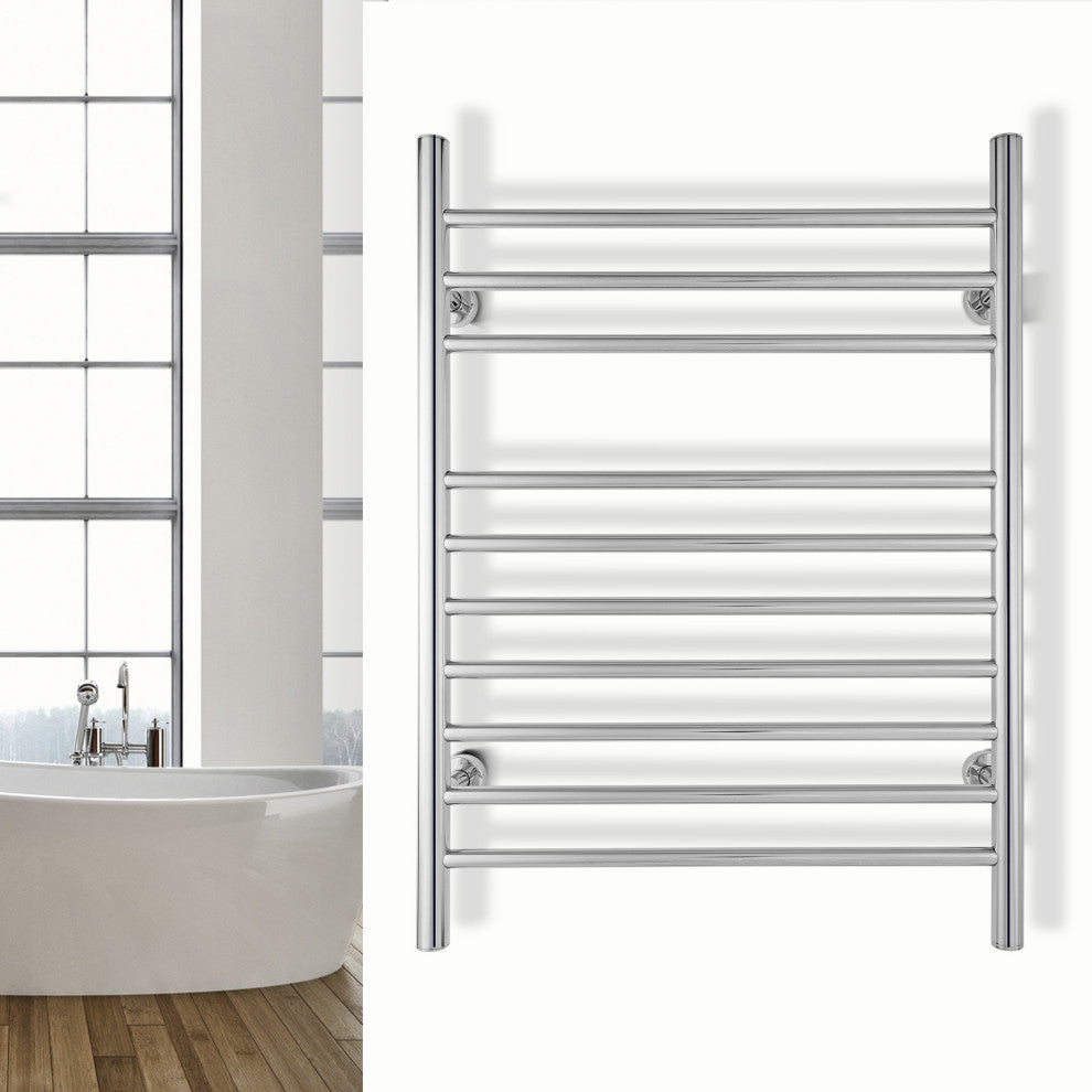 Infinity Towel Warmer Dual Connect, Polished