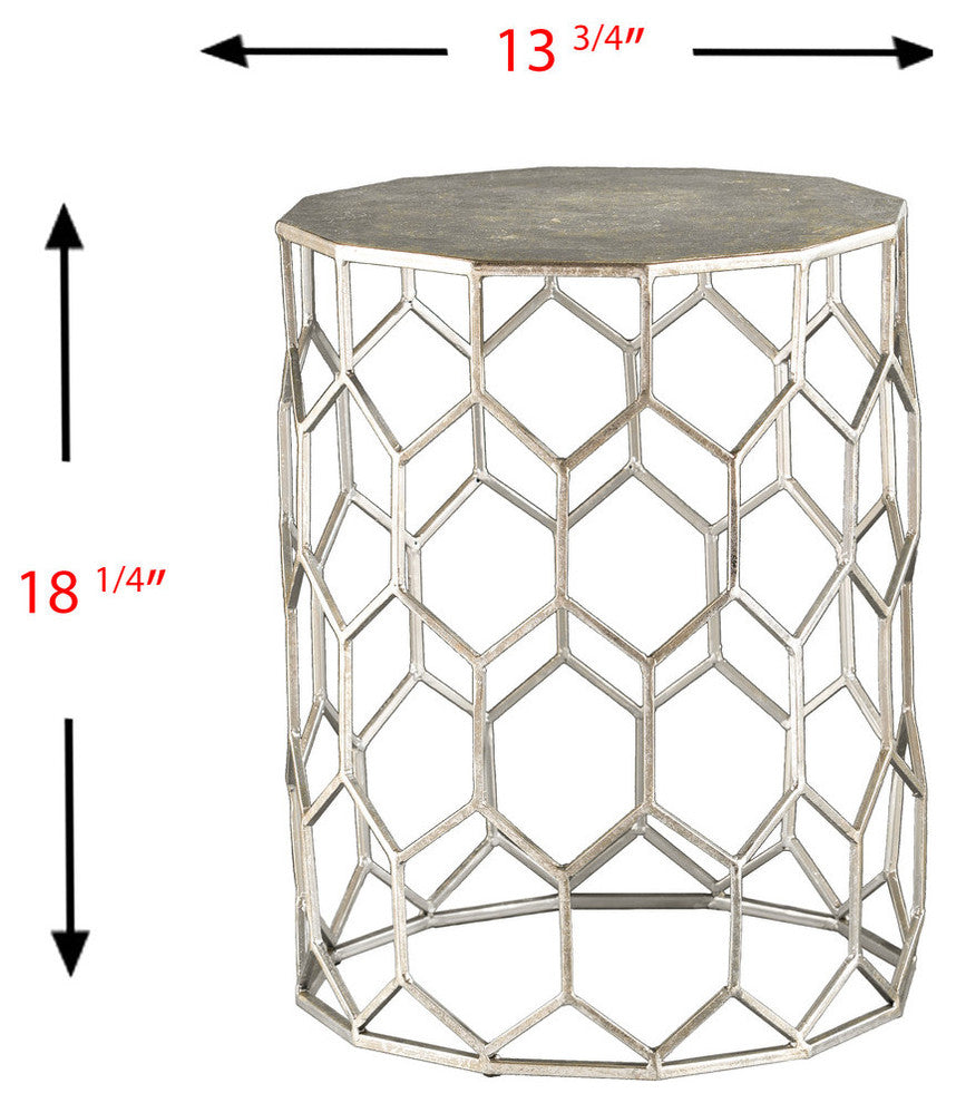 Stephany Metal Accent Table