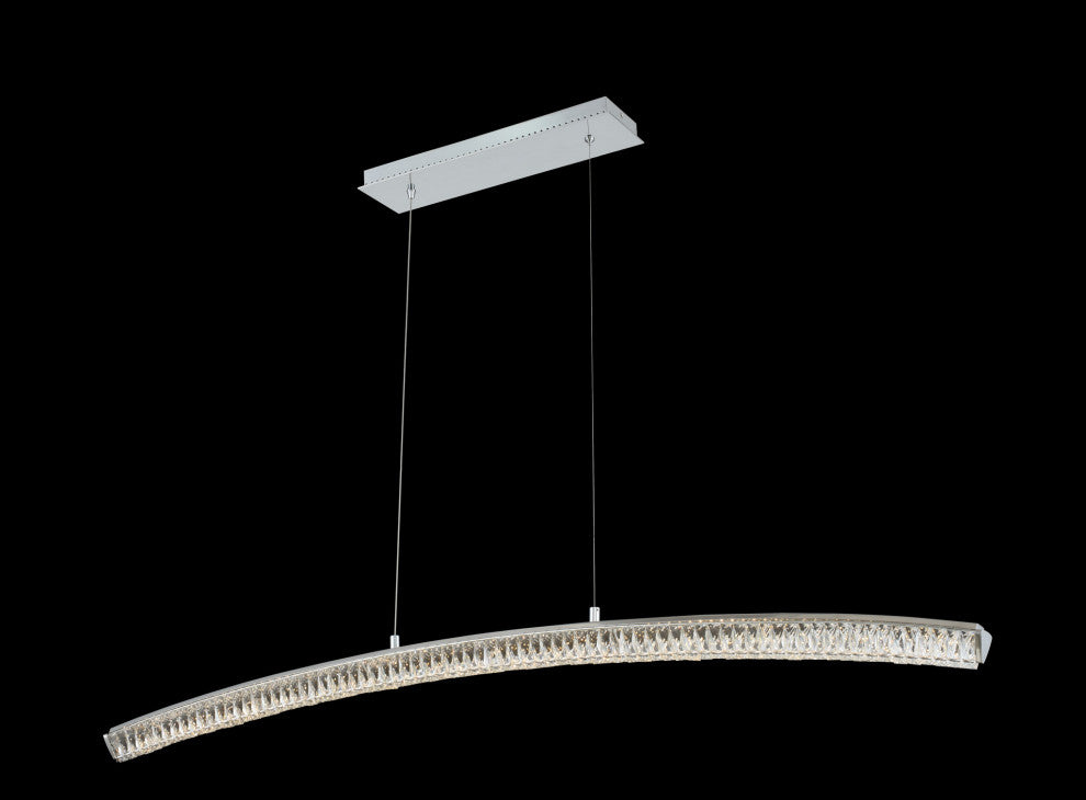 Aries 5x6" 1-Light Contemporary Island Light by Allegri
