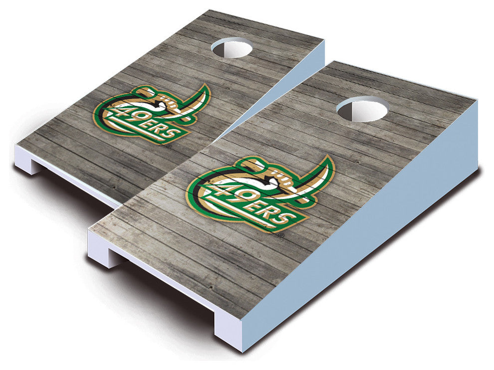 UNC Charlotte Distressed Tabletop Set
