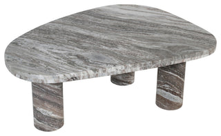 Messina Marble Coffee Table, Brown