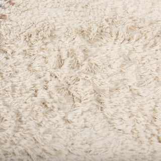 Carla 5x8 Earthy Neutrals Patterned Cotton Area Rug