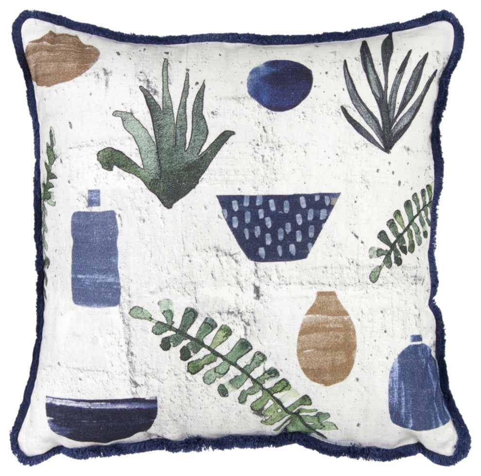 Pillow, Set of 2, 15" Cotton
