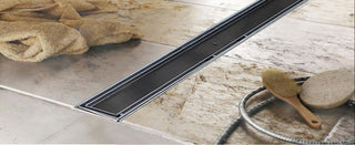 Linear Shower Drain, Tile Insert Design By Serene Drains, 35"