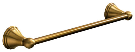 Classic-Style Bronze 18" Towel Bar