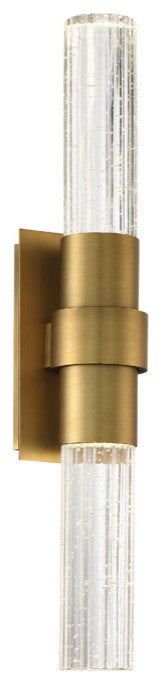 Ceres 18" LED Wall Sconce 3500K, Aged Brass