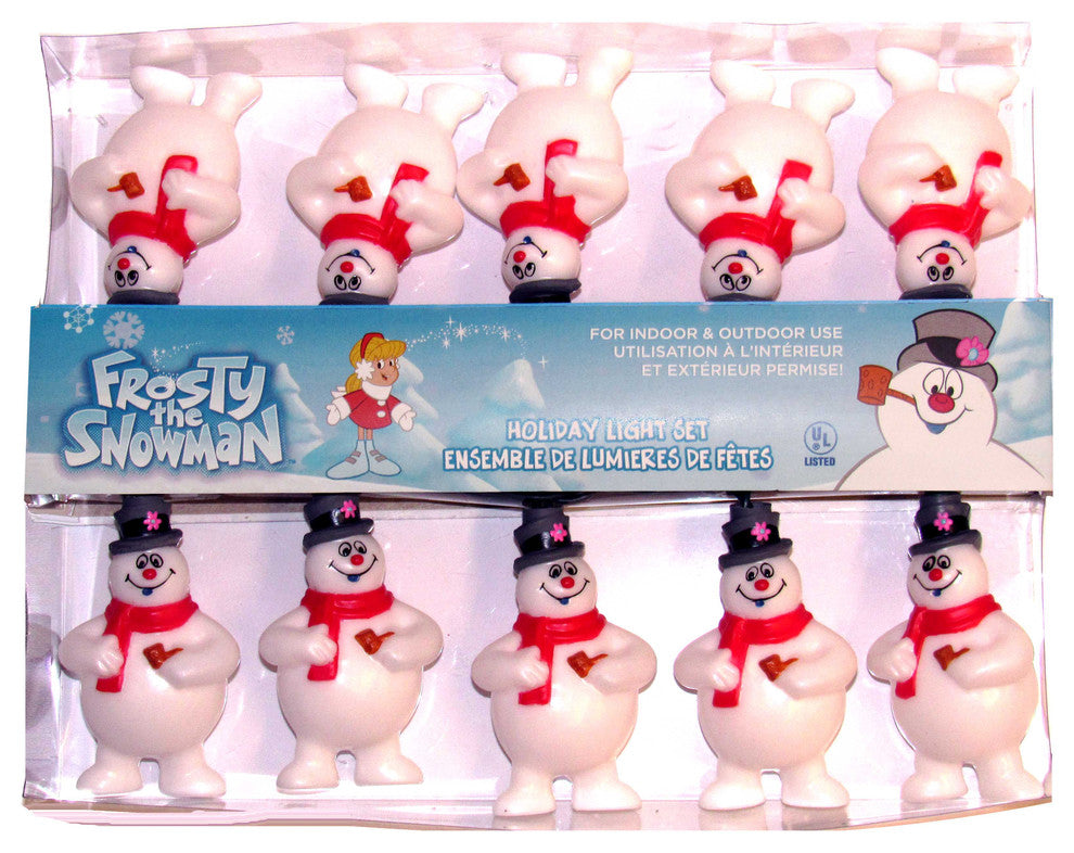 10-Light Frosty the Snowman Light Set
