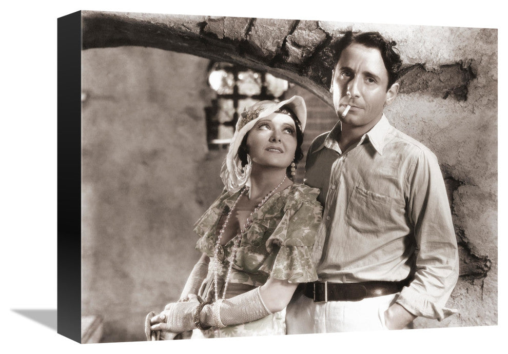 "Victor Jory - The Devil's in Love" Canvas Giclee, 16"x12"