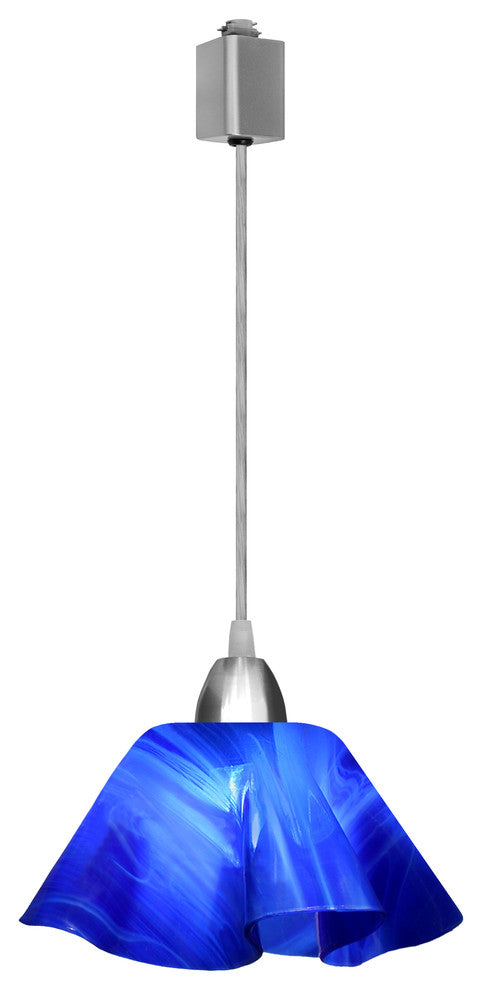 Jezebel Radiance Lily Small Track Light, Cobalt Blue