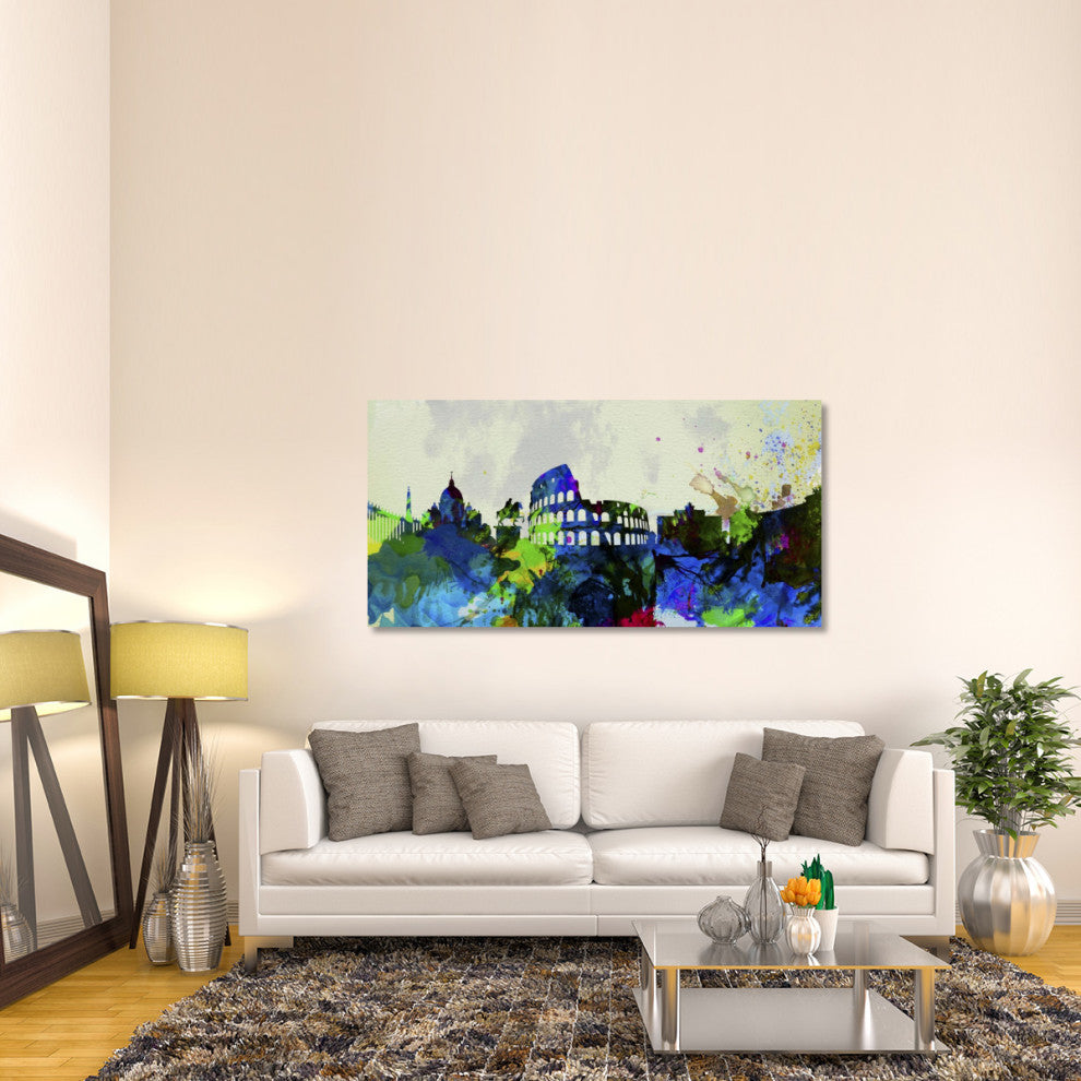 "Rome City Skyline" Fine Art Print
