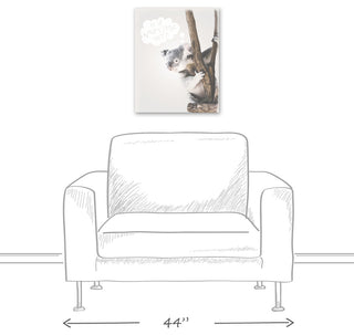 Baby Koala 16x20 Canvas Wall Art