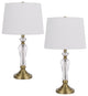 Eastham Crystal Table Lamp Set