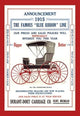 The Famous "Blue-Ribbon" Line - Canvas Poster 20" x 30"