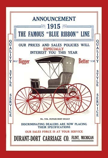The Famous "Blue-Ribbon" Line - Canvas Poster 20" x 30"