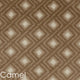 Diamond Design 3/8 Thick Indoor Area Rug Carpet, Camel, 6x9
