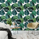 Monstera Leaves Wallpaper, Sample 12"x8"