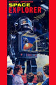 Space Explorer Robot - Gallery Wrapped Canvas Art 28" x 42"