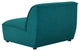 Sectional Sofa Set, Fabric, Teal Blue, Modern, Living Lounge Hotel Hospitality