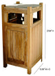 Pavilion Teak Outdoor Hamper