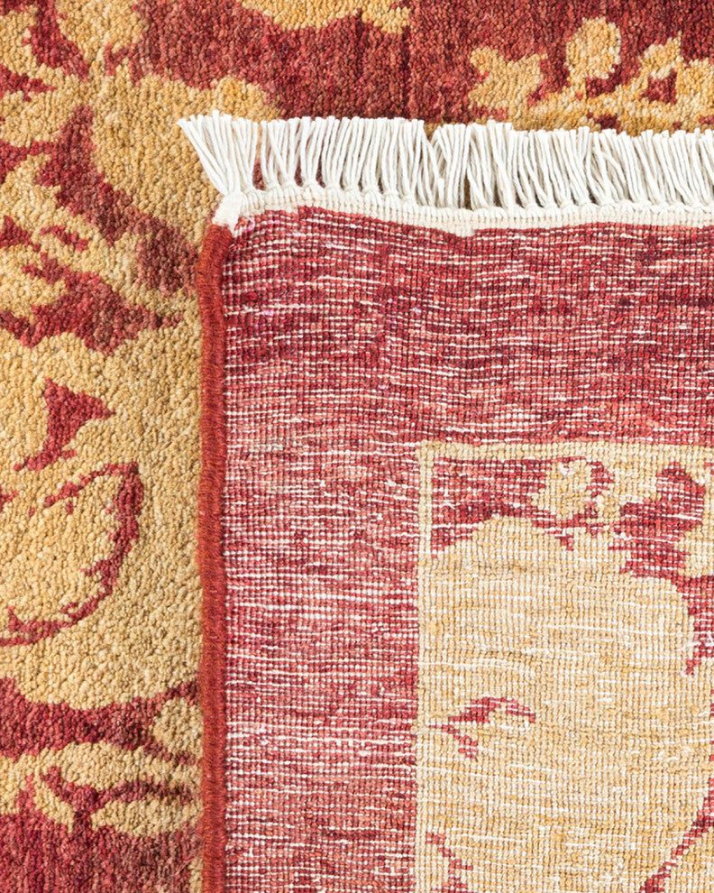 Mogul, One-of-a-Kind Hand-Knotted Area Rug Red, 9'1"x11'9"