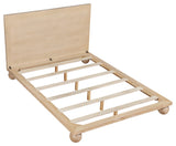 Kent Solid Ash Wood Bed, Natural, King
