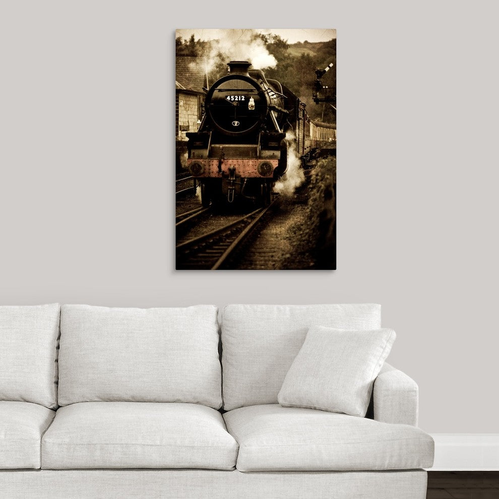 "Pulling Home" Wrapped Canvas Art Print, 24"x36"x1.5"