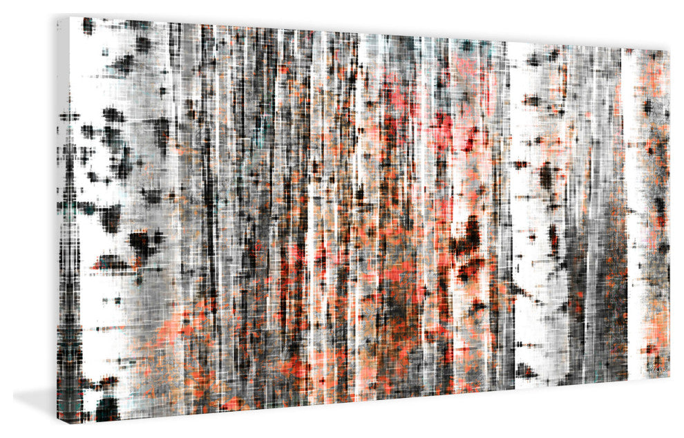 "Tree Ski" Fine Art Canvas Print, 45"x22.5"