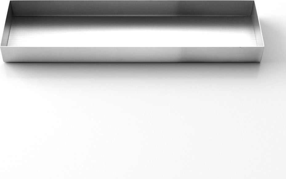 Geo Wide Planter Box, Stainless Steel