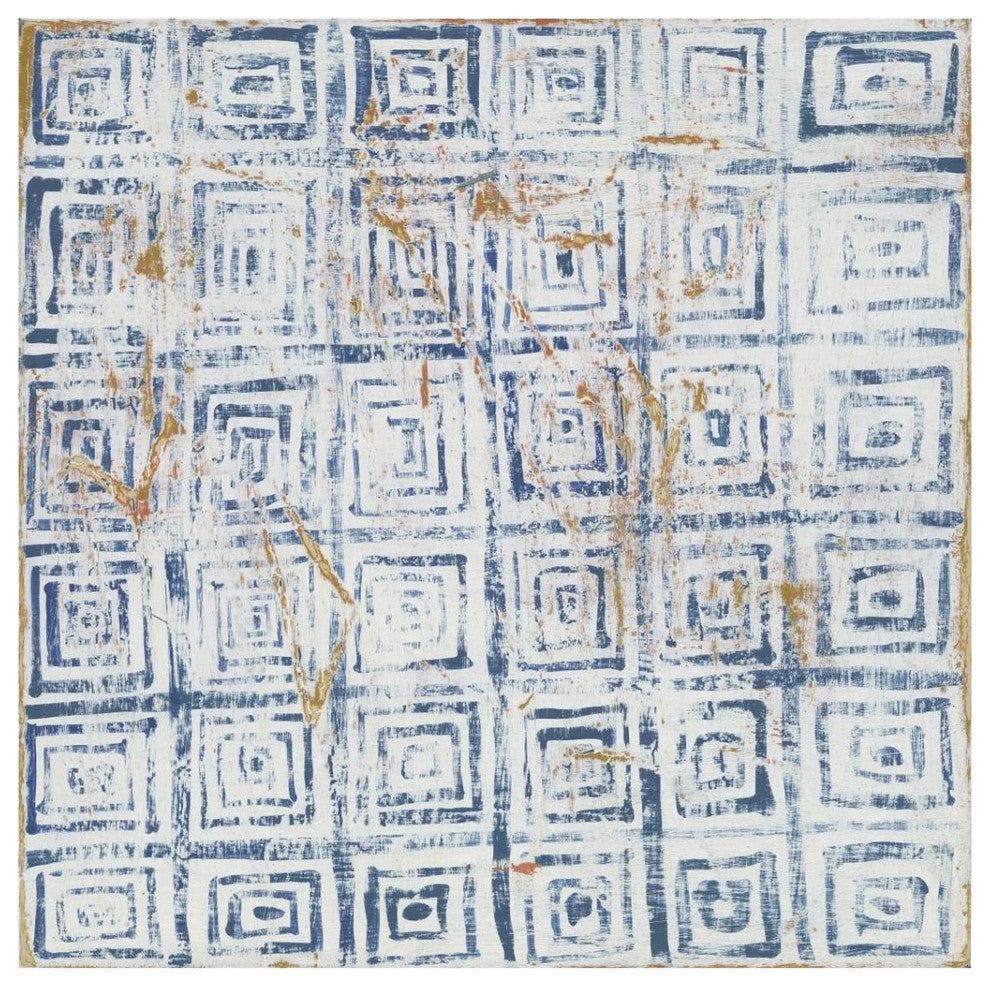 "Maki Tile XIII" Digital Paper Print by Kathrine Lovell, 38"x38"