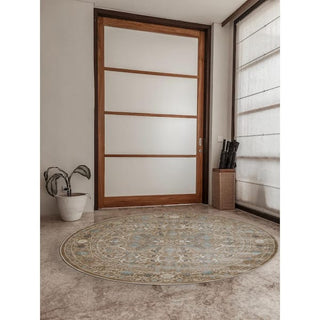 Radici 3564/0014/BEIGE Colosseo 5'3 Round Indoor Area Rug