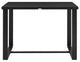 Alegria Outdoor Patio Bar Height Dining Table in Aluminum