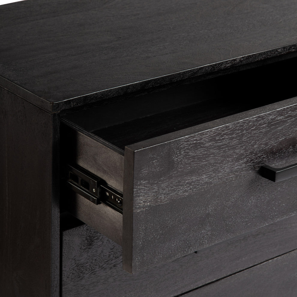 Leah Chest of Drawers, Black
