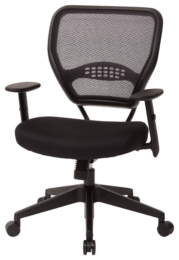 Professional AirGrid Back Managers Chair with Black Mesh Fabric Seat