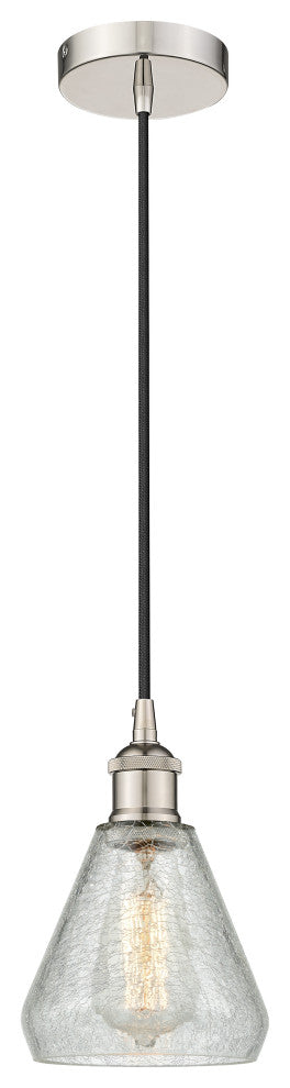 Innovations 616-1P-PN-G275-LED 1-Light Mini Pendant, Polished Nickel