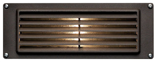 Hinkley Lighting 1594-LL 12v 1.5w 2.5VA  9"W Outdoor Louvered - Bronze