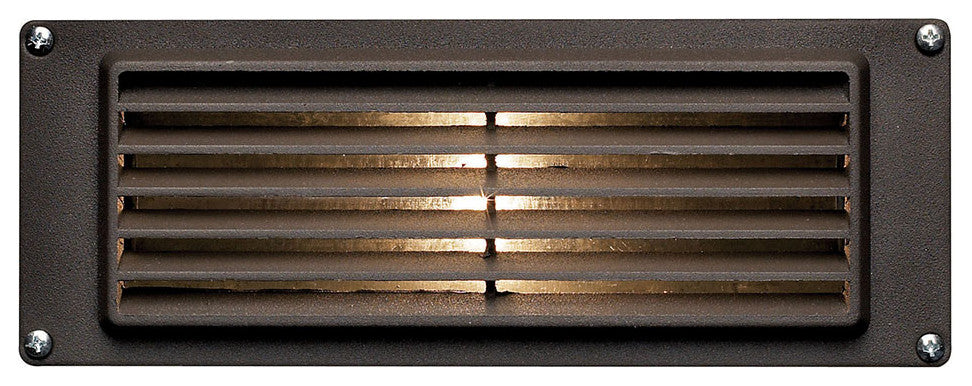 Hinkley Lighting 1594-LL 12v 1.5w 2.5VA  9"W Outdoor Louvered - Bronze