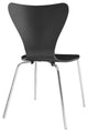 Ernie Dining Side Chair, Black