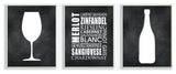 Wine 3-Piece Wall Art Set