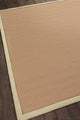 Bay Square Contemporary Area Rug, Green, 8' Square