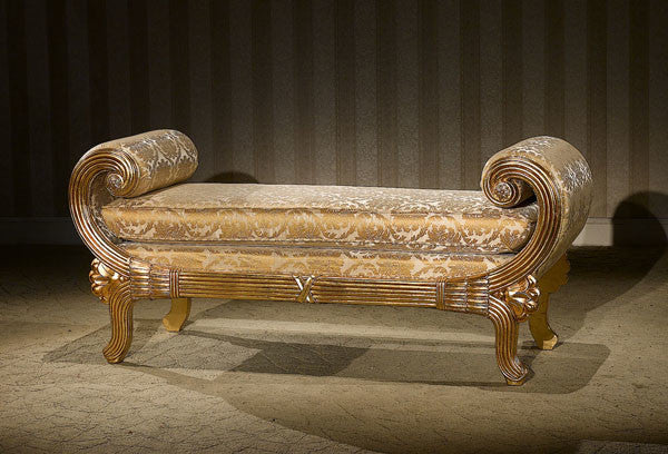 Grecian Stool, Gold