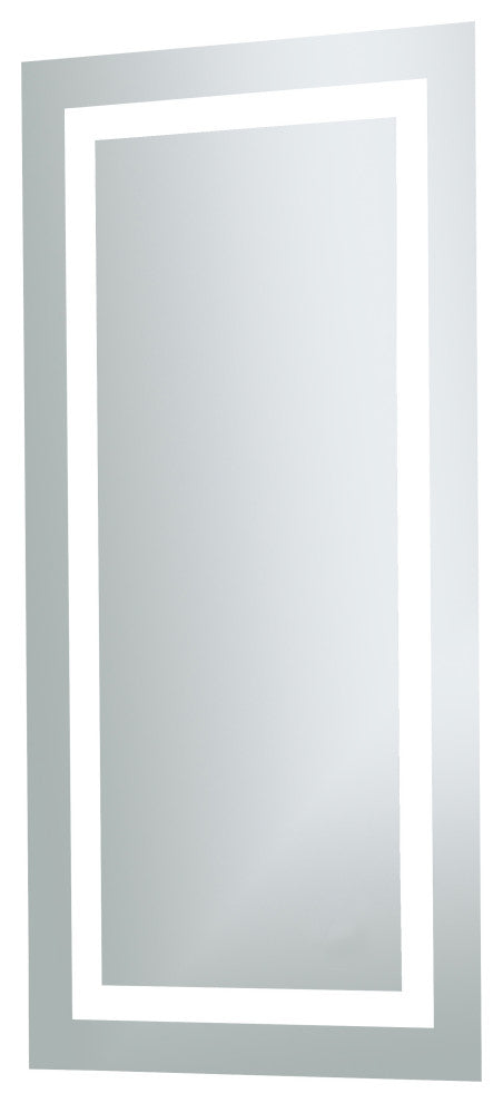 LED Hardwired Mirror Rectangle W20"H40" Dimmable 5000K