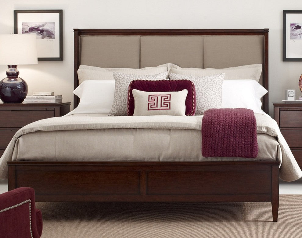 Kincaid Elise Solid Wood Spectrum Queen Bed, Amaretto 77-150P