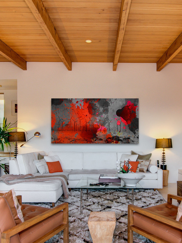 "Indio" Fine Art Canvas Print, 24"x12"