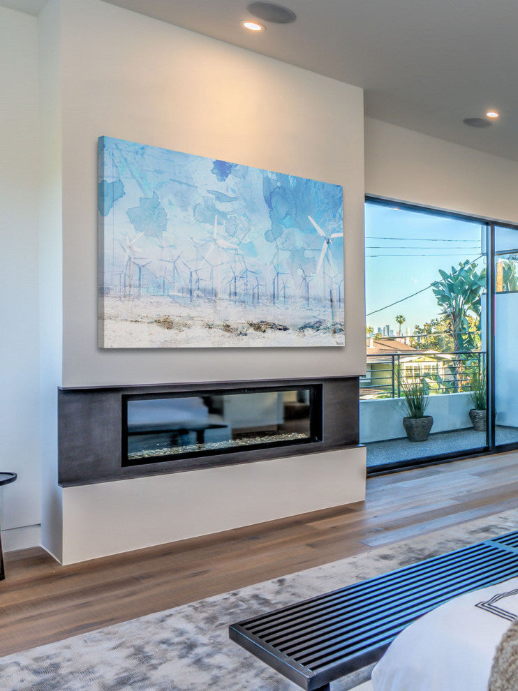 "San Andreas" Print on Canvas, 60"x40"