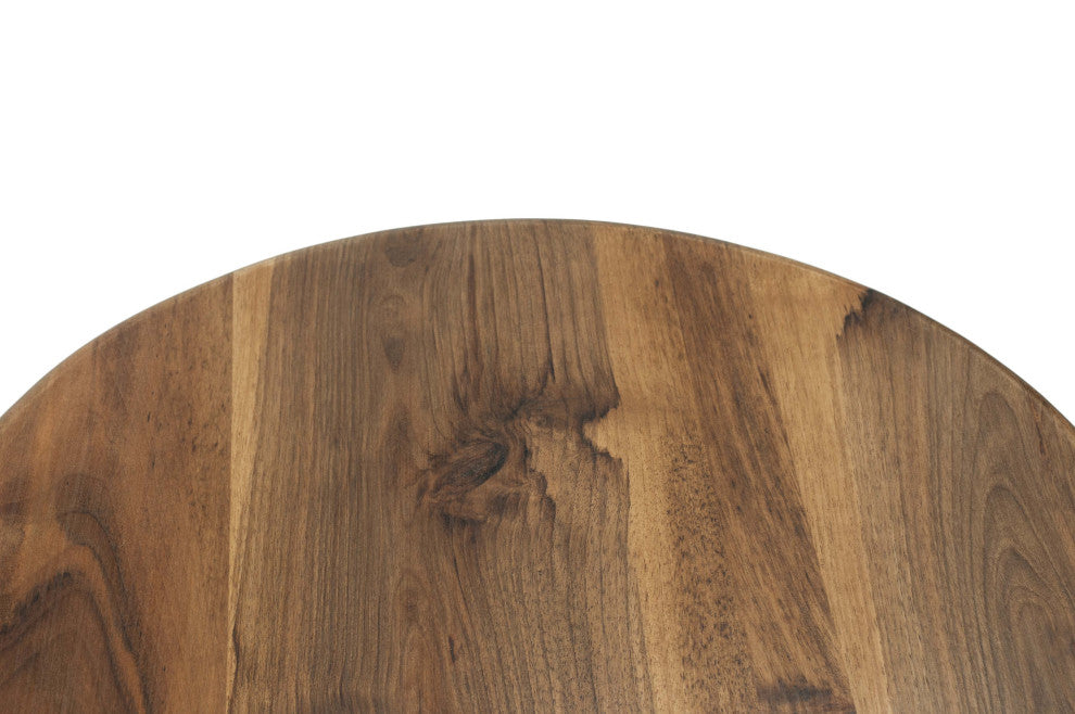 Mid Century Modern Style Walnut Side Table 16"x16"x20"