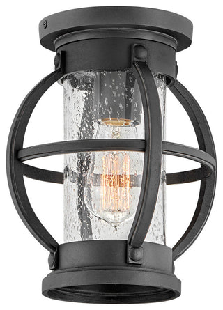 Chatham Medium Flush Mount in Museum Black